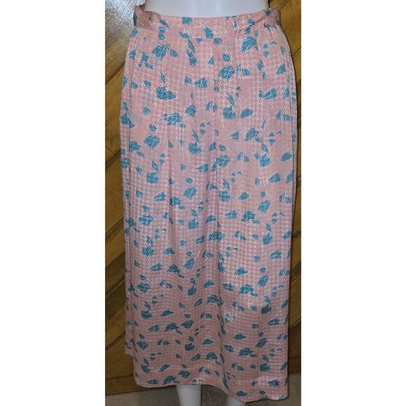 Vintage Country Sophisticates By Pendleton Floral Print Blouse & Skirt Set Sz10 - Picture 9 of 16